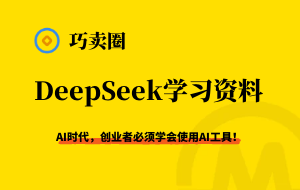 【AI 资料包】DeepSeek 视频 文档学习合集【10GB】-巧卖圈