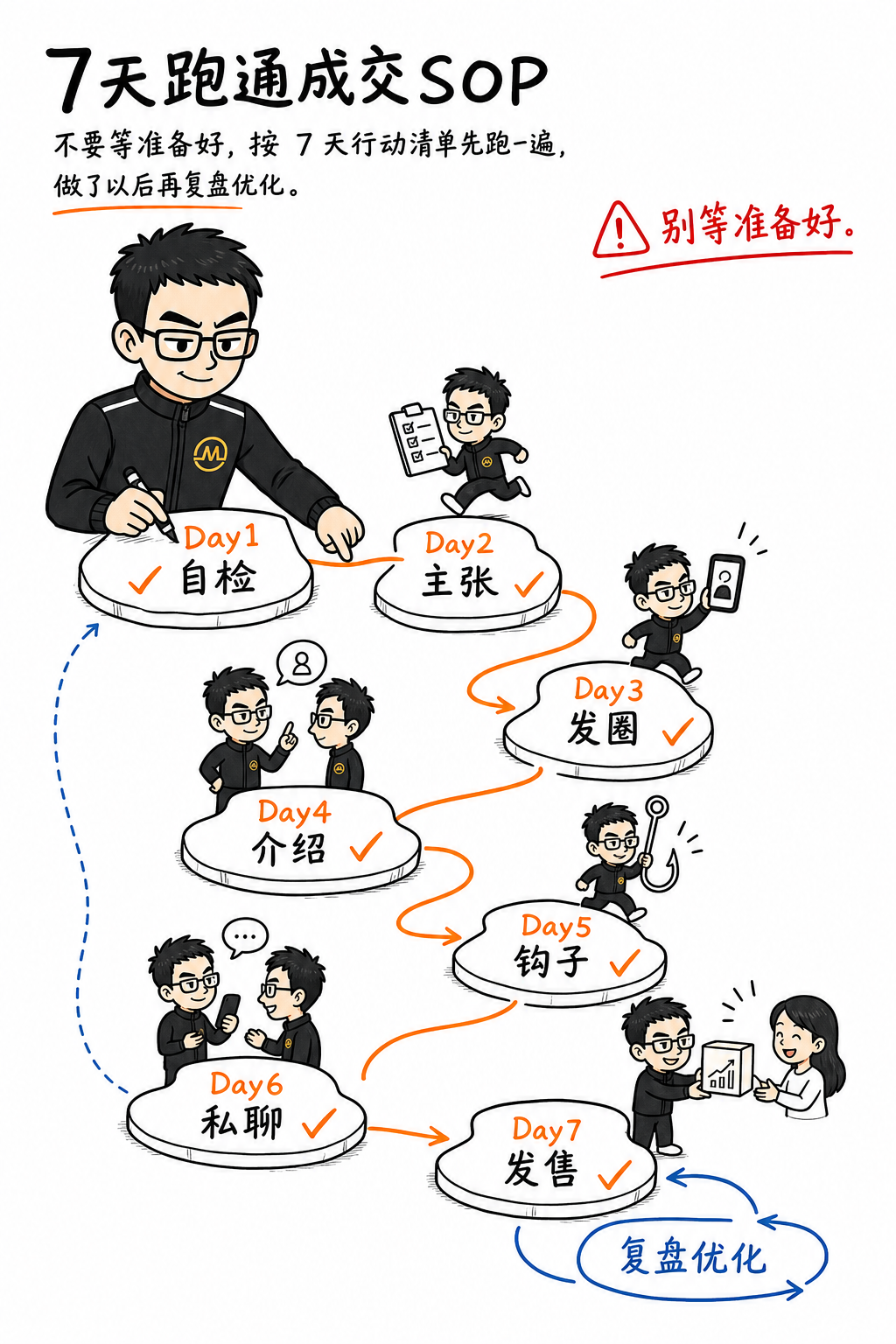 执行篇：跑出第一套成交SOP-巧卖圈